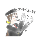 女性バス運転士スタンプ（個別スタンプ：7）