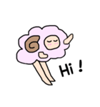 おちゃめな羊さん（個別スタンプ：5）