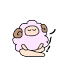 おちゃめな羊さん（個別スタンプ：7）