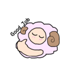 おちゃめな羊さん（個別スタンプ：26）