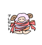 おちゃめな羊さん（個別スタンプ：28）