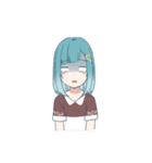 チョコミントちゃんとお友達（個別スタンプ：6）