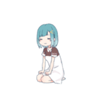 チョコミントちゃんとお友達（個別スタンプ：21）