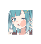 チョコミントちゃんとお友達（個別スタンプ：26）