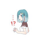 チョコミントちゃんとお友達（個別スタンプ：27）