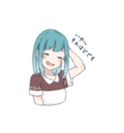 チョコミントちゃんとお友達（個別スタンプ：28）