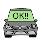クールな車の顔スタンプ Ver.1（個別スタンプ：7）