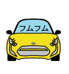 クールな車の顔スタンプ Ver.1（個別スタンプ：13）