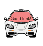 クールな車の顔スタンプ Ver.1（個別スタンプ：27）