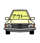 クールな車の顔スタンプ Ver.1（個別スタンプ：38）