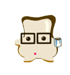 funny Toast man（個別スタンプ：4）