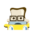 funny Toast man（個別スタンプ：5）