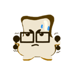 funny Toast man（個別スタンプ：7）