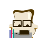 funny Toast man（個別スタンプ：13）