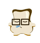 funny Toast man（個別スタンプ：21）