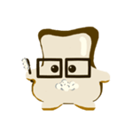 funny Toast man（個別スタンプ：34）