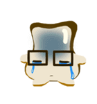 funny Toast man（個別スタンプ：35）