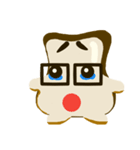 funny Toast man（個別スタンプ：37）