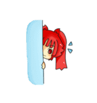 Summer in twintail（個別スタンプ：4）