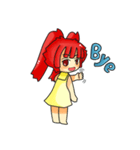 Summer in twintail（個別スタンプ：7）