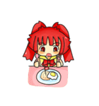 Summer in twintail（個別スタンプ：12）