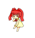 Summer in twintail（個別スタンプ：21）