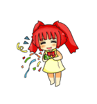 Summer in twintail（個別スタンプ：30）