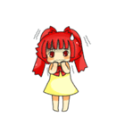 Summer in twintail（個別スタンプ：34）