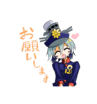 海戦キャラ。みくにちゃん（個別スタンプ：1）