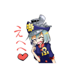 海戦キャラ。みくにちゃん（個別スタンプ：2）