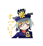 海戦キャラ。みくにちゃん（個別スタンプ：3）