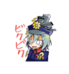 海戦キャラ。みくにちゃん（個別スタンプ：6）