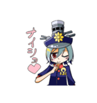 海戦キャラ。みくにちゃん（個別スタンプ：9）