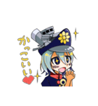 海戦キャラ。みくにちゃん（個別スタンプ：10）