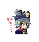 海戦キャラ。みくにちゃん（個別スタンプ：11）