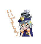 海戦キャラ。みくにちゃん（個別スタンプ：13）