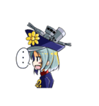 海戦キャラ。みくにちゃん（個別スタンプ：19）