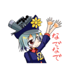 海戦キャラ。みくにちゃん（個別スタンプ：20）