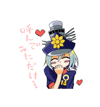 海戦キャラ。みくにちゃん（個別スタンプ：23）