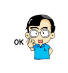 My busy boss（個別スタンプ：1）