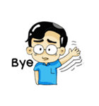 My busy boss（個別スタンプ：7）