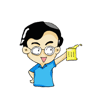 My busy boss（個別スタンプ：17）