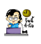 My busy boss（個別スタンプ：25）