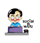 My busy boss（個別スタンプ：28）
