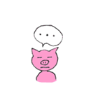 はしれブタさん（個別スタンプ：1）