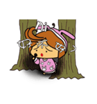 Lazy Rabby（個別スタンプ：6）
