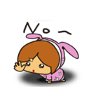 Lazy Rabby（個別スタンプ：19）