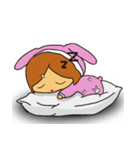 Lazy Rabby（個別スタンプ：25）