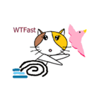 Kavaii cat（個別スタンプ：10）