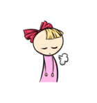 Gold hair（個別スタンプ：4）